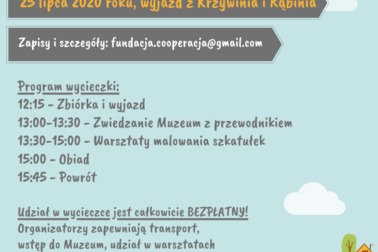 Wyjazd do Muzeum Stolarstwa i Biskupizny dla mieszkańców gm. Krzywiń