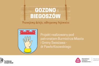 Projekt został objęty honorowym patronatem Burmistrza Miasta i Gminy Świerzawa