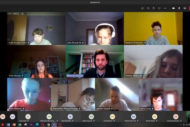 Drugie spotkanie online dla młodzieży za nami