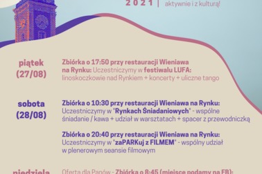 Kulturalne i aktywne pożegnanie lata