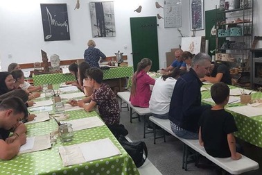 O edukacji podczas wizyty studyjnej do Muzeum Stolarstwa i Biskupizny