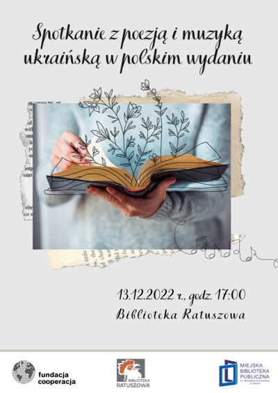 Spotkanie z poezją i muzyką ukraińską w polskim wydaniu