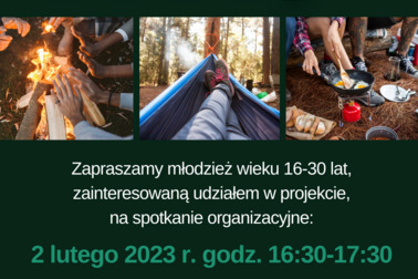 Spotkanie organizacyjne dla młodzieży