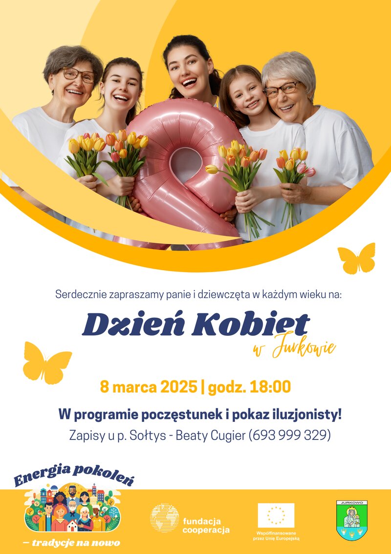 Dzień Kobiet w Jurkowie – świętujmy razem!