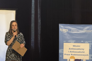 Sztuka, aktywizm i Europa – finał projektu „Młodzi Ambasadorzy i Ambasadorki Praw Podstawowych”