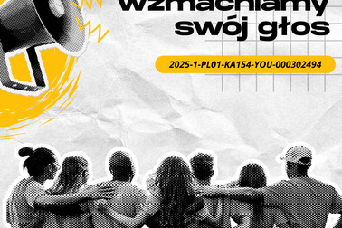 Ruszamy z projektem „Młodzież w działaniu: wzmacniamy swój głos”