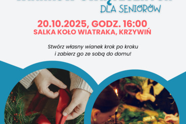 Zapraszamy na warsztaty tworzenia wianków świątecznych!