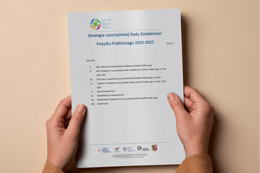 Przyjęcie Strategii Leszczyńskiej Rady Działalności Pożytku Publicznego na lata 2025–2027